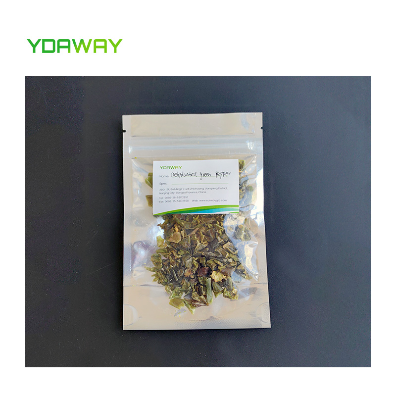 Getrocknete gr&uuml;ne Paprika