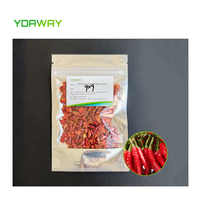 Getrocknete rote Paprika