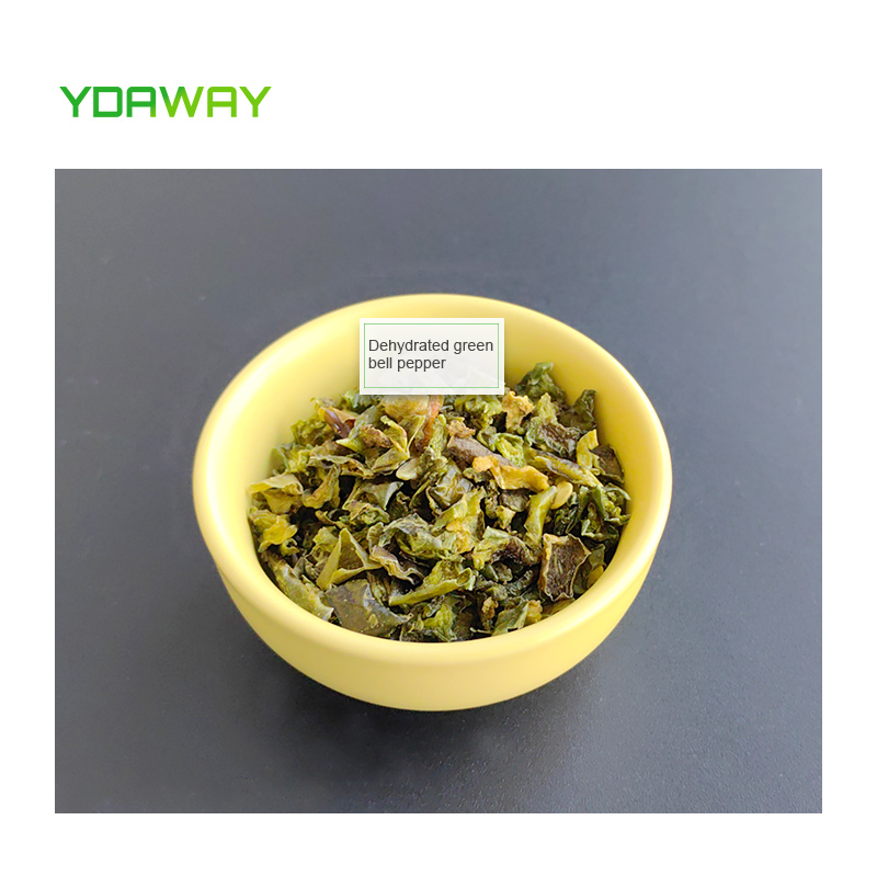 Getrocknete gr&uuml;ne Paprika 