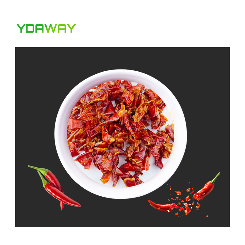 Getrocknete rote Paprika 