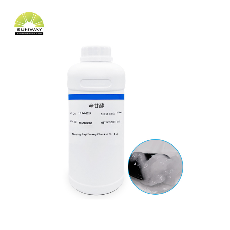 Hochwertige Konservierungsmittel in Kosmetikqualität CAS 1117-86-8 Weiße Paste Caprylylglykol