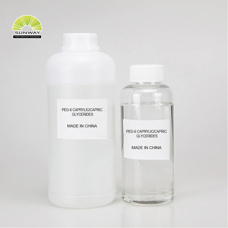 Kosmetikgeeignetes Hautpflege-Zusatzmittel aus Fabriklieferung, Emulgator/Stabilisator PEG-6 Capryl-/Caprinsäureglyceride