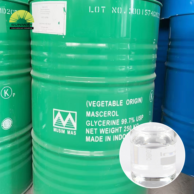 Hochwertiger Polyol-Feuchtigkeitsspender in Industriequalität mit 99,7 % Glycerin für Körperpflegeprodukte