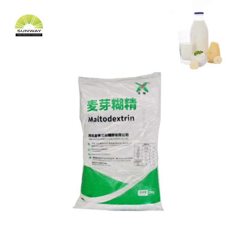 SUNWAY Maltodextrin in Lebensmittelqualität, Direktlieferant für Lebensmittelzusatzstoffe, Süßstoff, CAS-Nr. 9050-36-6, Maltodextrin