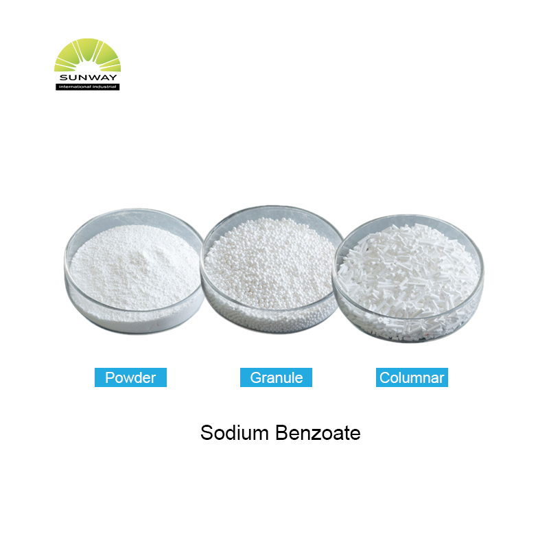 Sunway Food Additive Rohchemikalien Konservierungsstoffe Natriumbenzoat E211 Pulverpreis