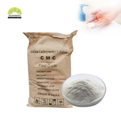 SUNWAY Hersteller Bester Preis Daily Chemicals Carboxymethylcellulose-Natrium-CMC-Pulver 9004-32-4