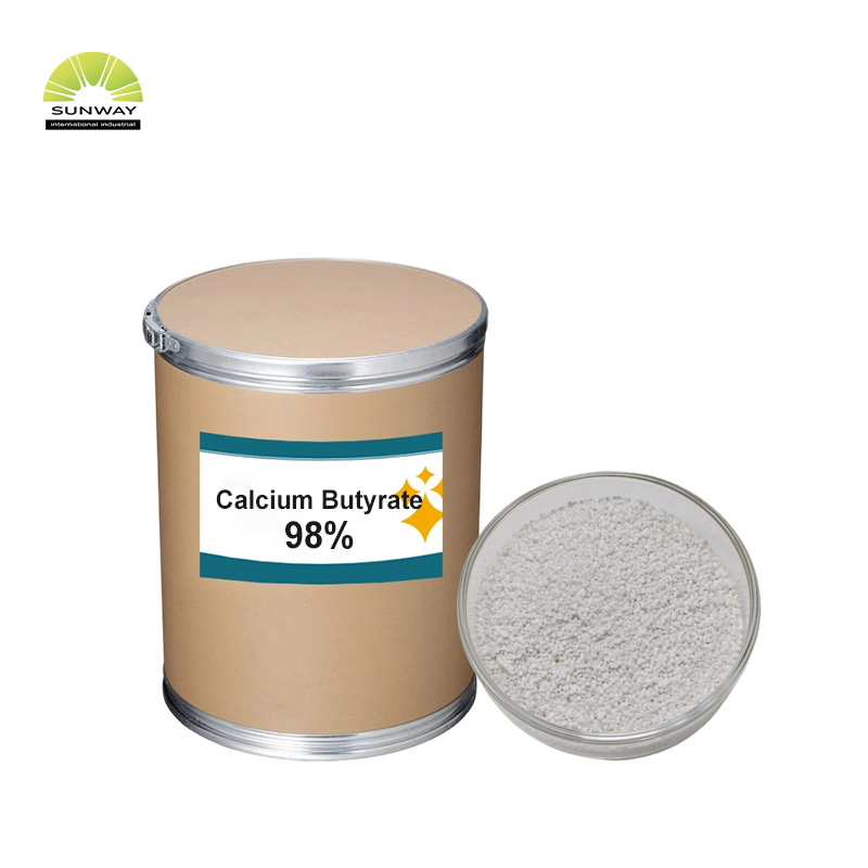 Fabrikversorgung 98 % 50 % 90 % Calciumbutyrat Futtermittelzusatz Buttersäure Calciumsalz Cas 5743-36-2 Calciumbutyrat