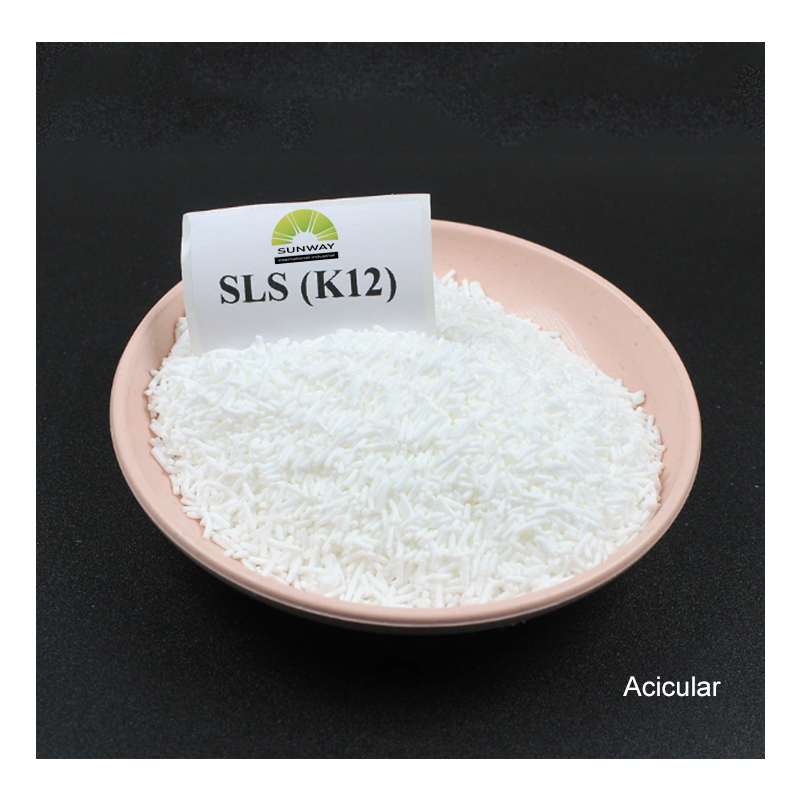 SUNWAY Tensid Chemikalie Natriumlaurylsulfat Sls K12 Pulvernadel 92 % 93 %