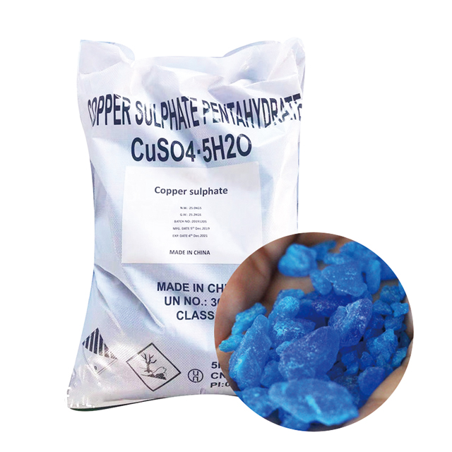 Bester Preis CuSO4 Blue Crystal Kupfersulfat in Industriequalität