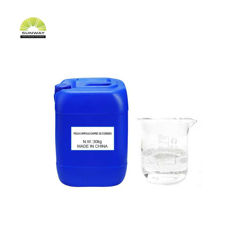 Kosmetikgeeignetes Hautpflege-Zusatzmittel aus Fabriklieferung, Emulgator/Stabilisator PEG-6 Capryl-/Caprinsäureglyceride