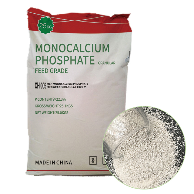Großhandelspreis MCP 22% Monocalciumphosphat in Futterqualität in Geflügel und Vieh