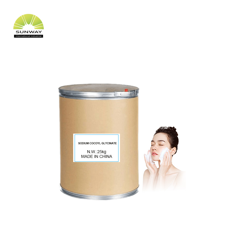 Kosmetischer Rohstoff Tensid Natriumcocoylglycinat CAS 90387-74-9