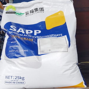 SUNWAY Heißer Verkauf Lebensmittelzusatzstoffe SAPP 95 % Natriumsäurepyrophosphat SAPP Pulver 25 kg Beutel